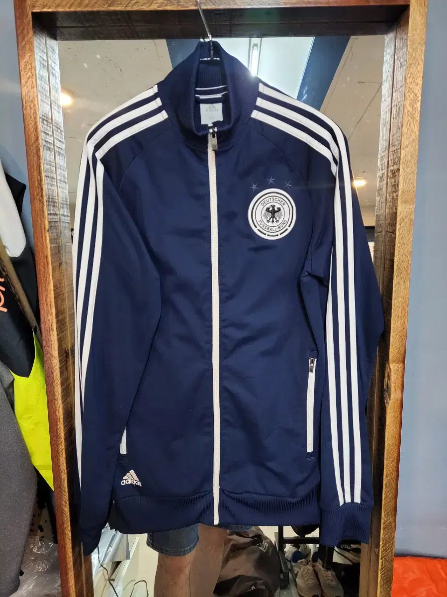 adidas Germany Tracktop Jersey Navy 95