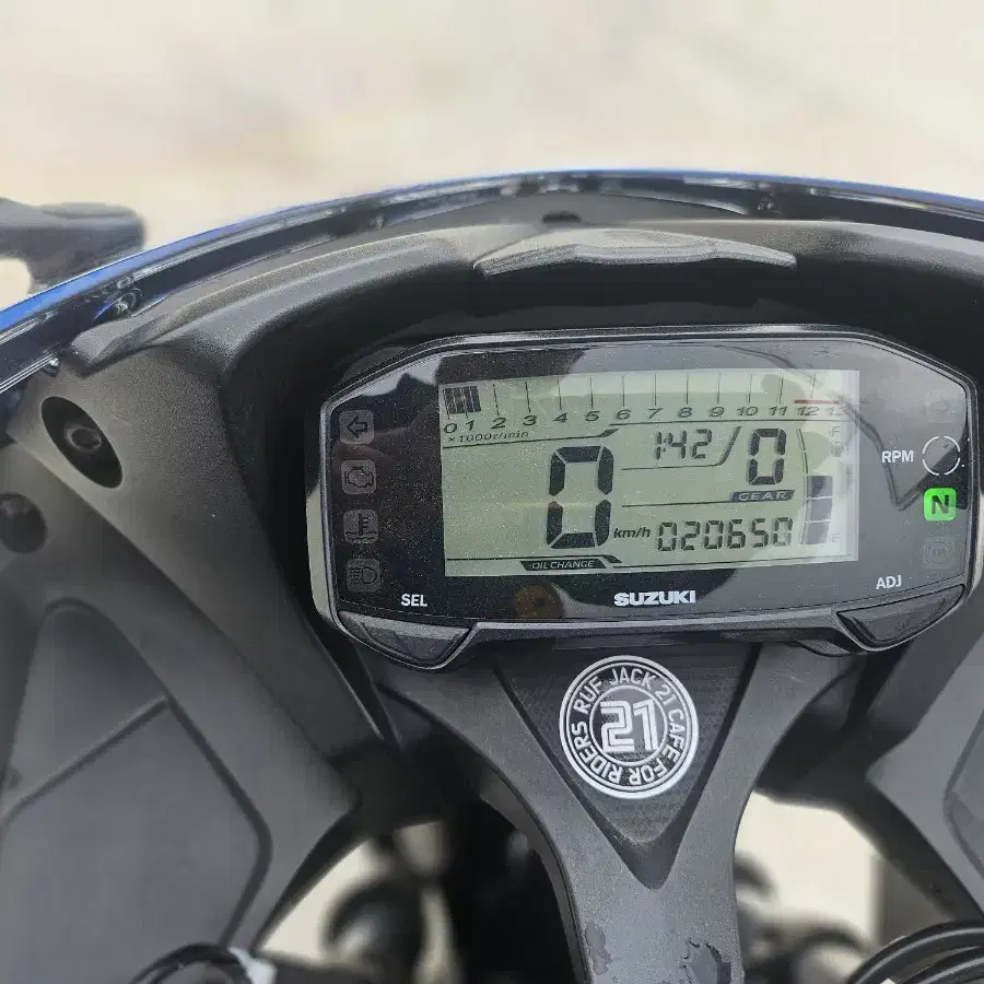 스즈끼 GSXR125  18년식 2만키로 275만원 올카차량 무사고