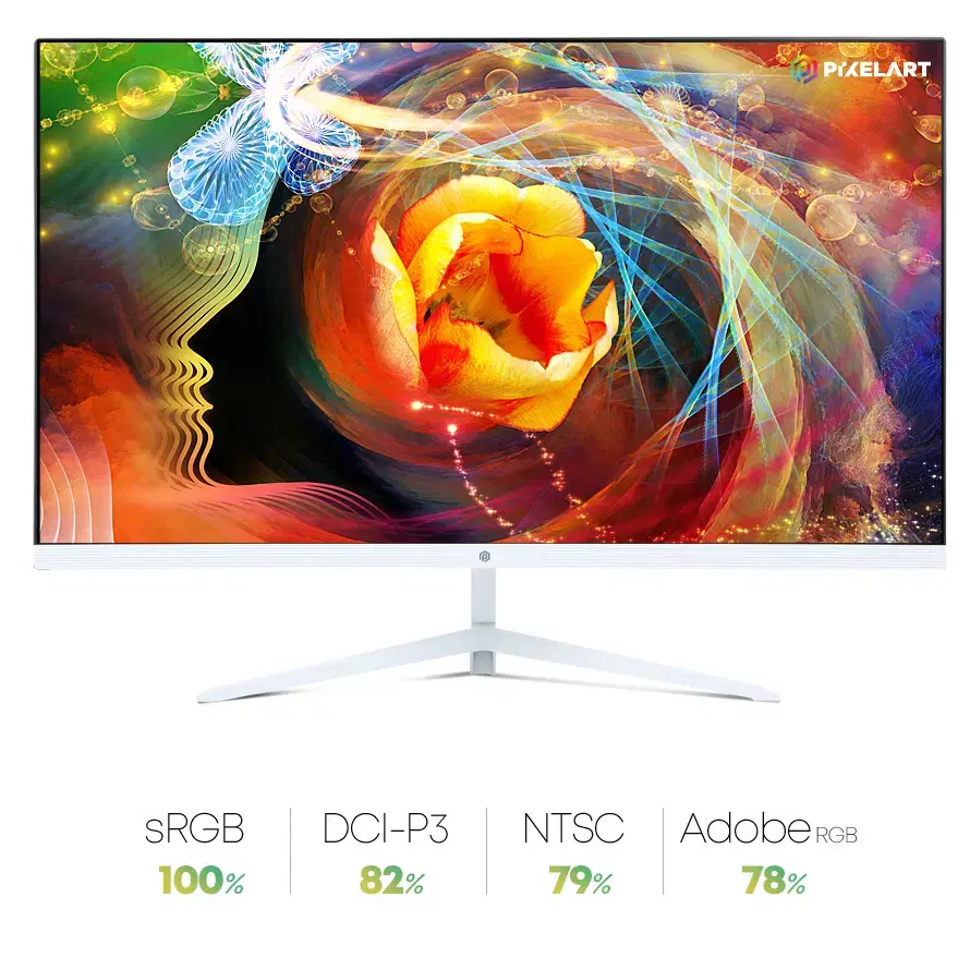 IPS패널 광시야각 120hz 27인치 게이밍 모니터 화이트