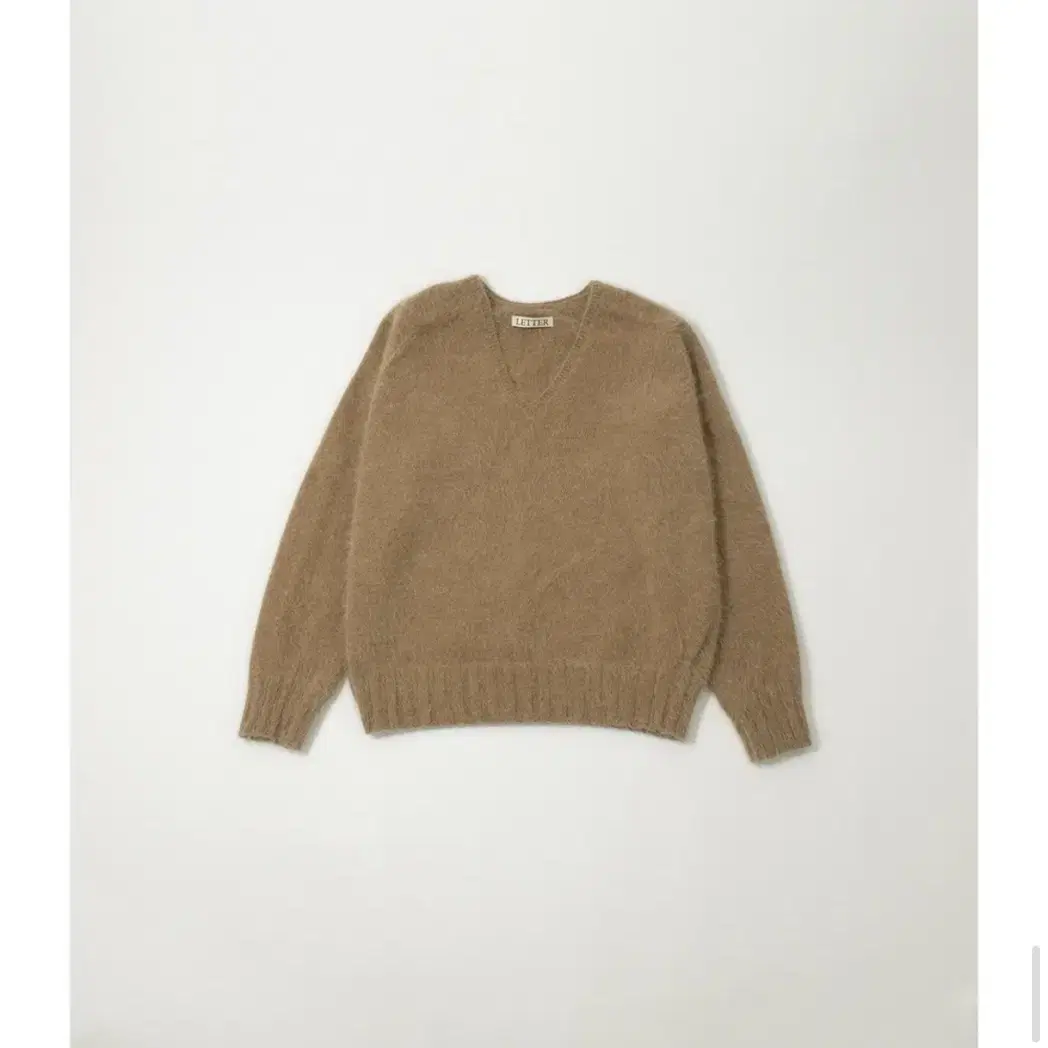 레터 letter carol wholegarment knit camel