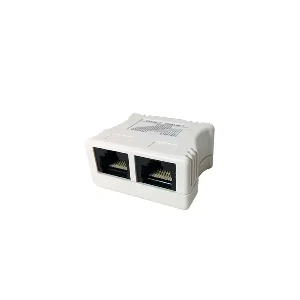 RJ-45(8P8C) Y형 커플러 아이보리 1개입