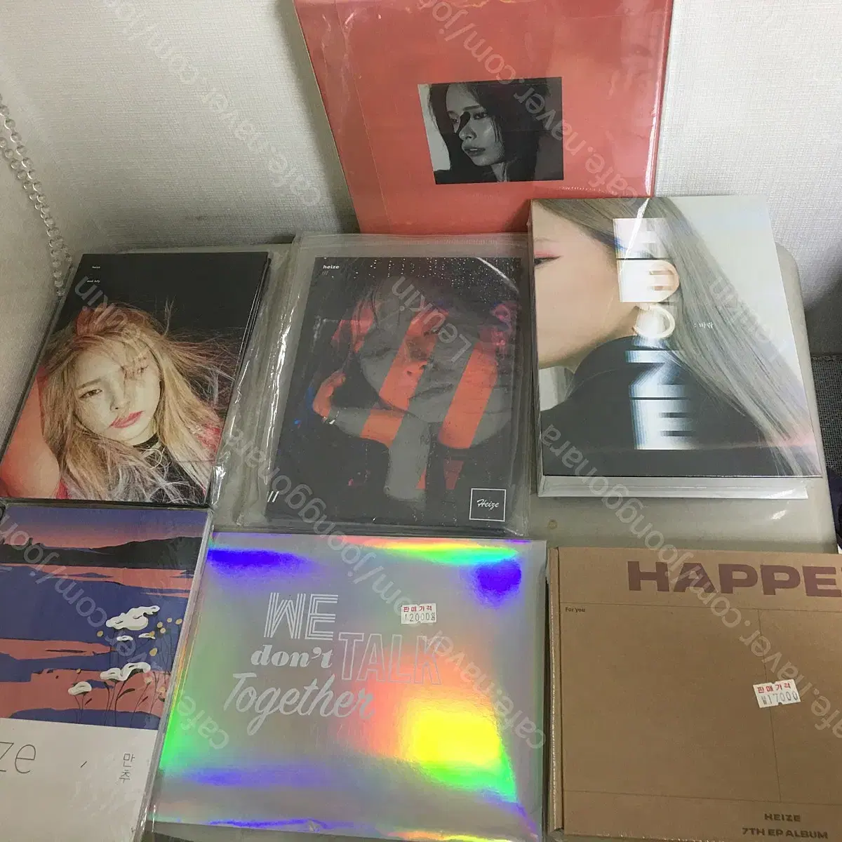 헤이즈(Heize) 바람 한정판, EP앨범 HAPPEN 앨범 판매합니다!