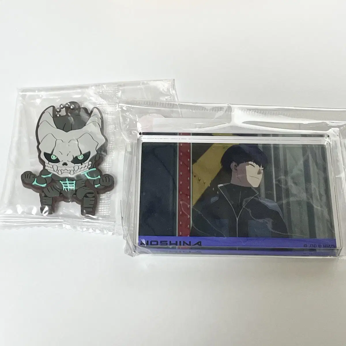 Hoshina Acrylic Block Beast No. 8 Rubber Keyring