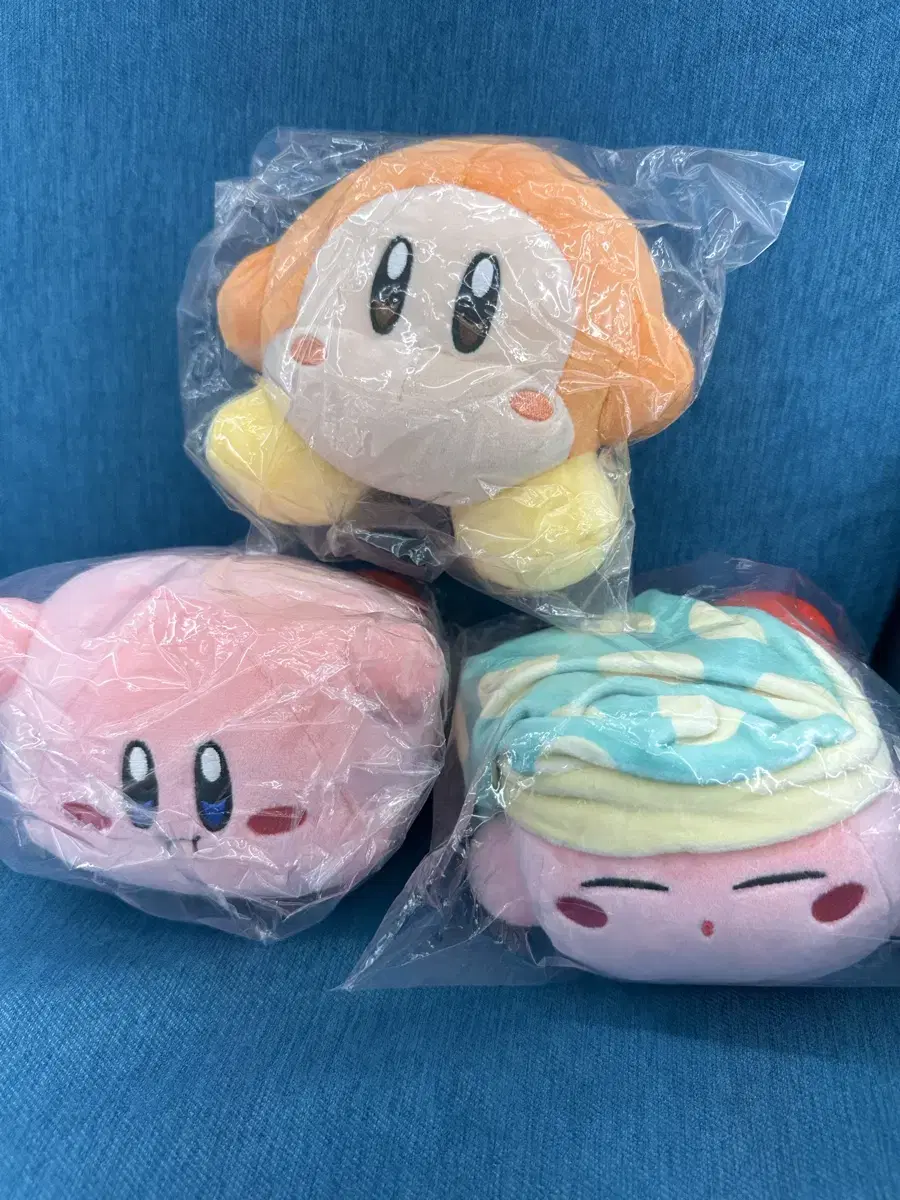 Set of 3 Kirbys doll 