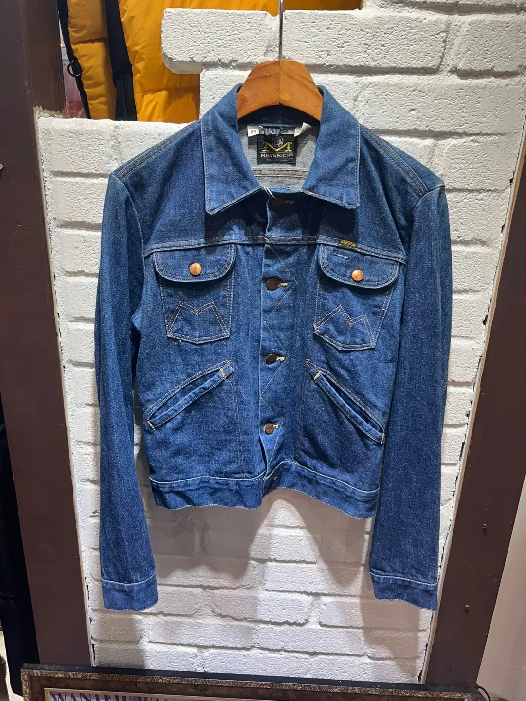 70s USA MAVERICK Maverick Denim Jacket