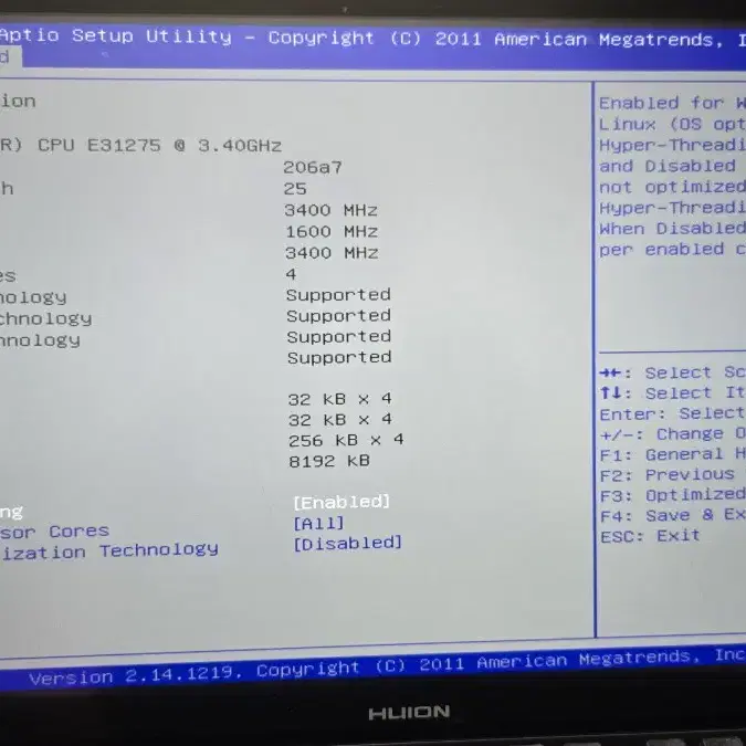 컴퓨터 메인보드 CPU 램