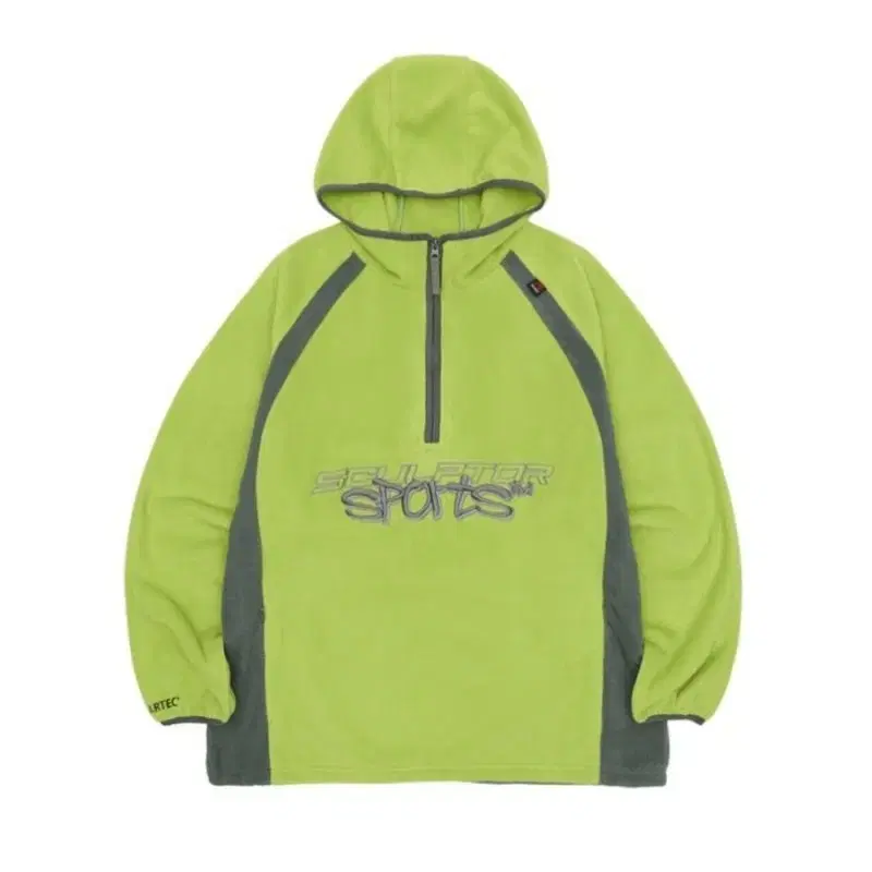 스컬프터 Color Block Anorak green