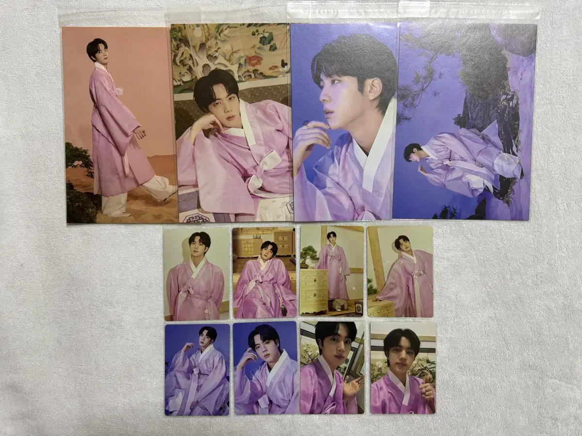 Bangtan Seokjin Dharmajung Mini Photocard Set de Ball + Photobook