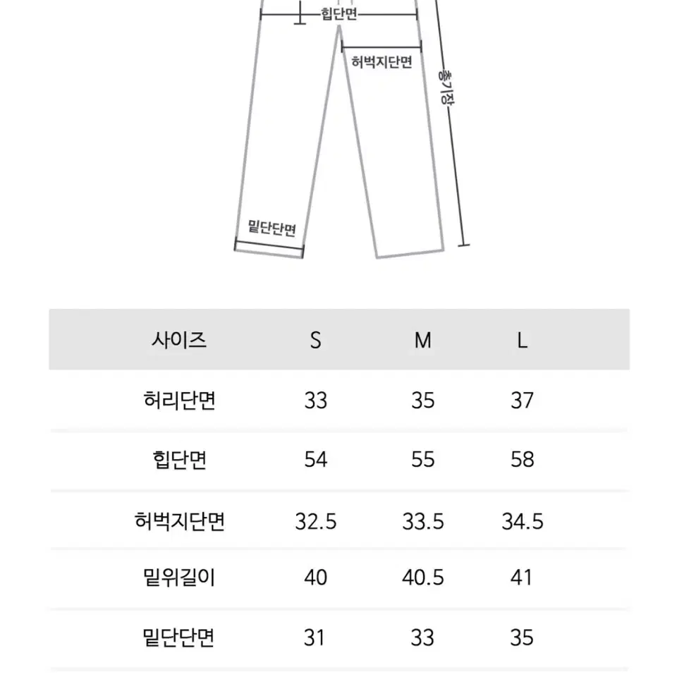 데님 워싱 와이드팬츠