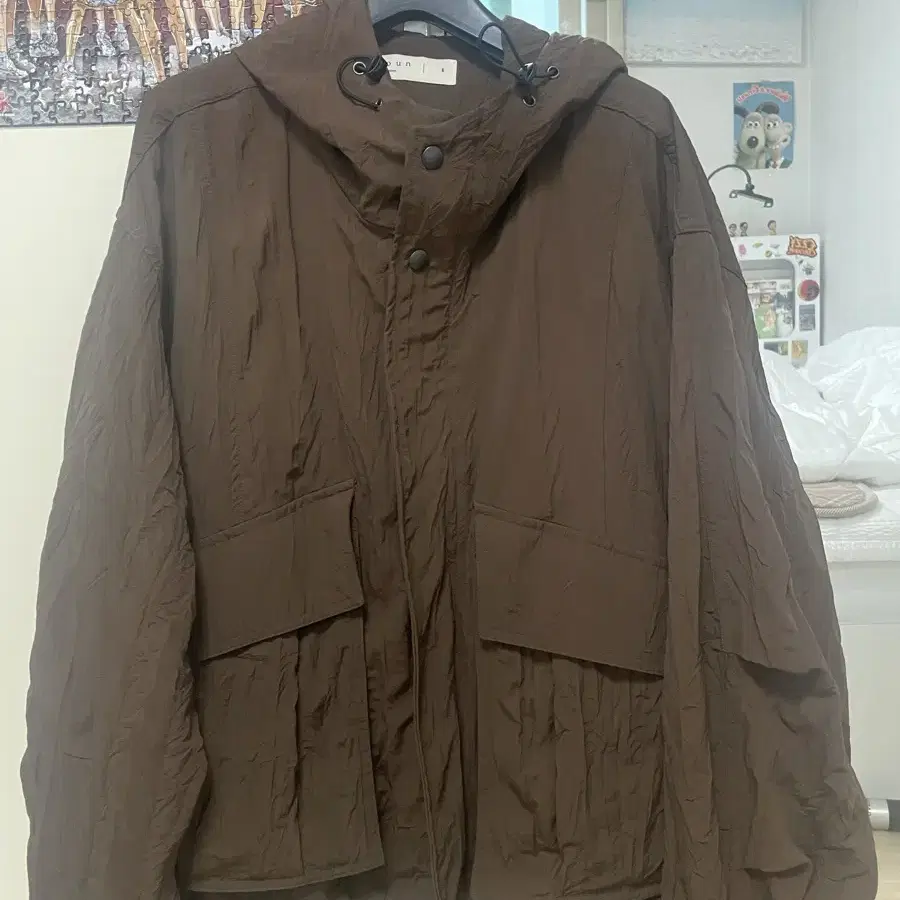 노운 hooded wrinkle jacket(23FW)