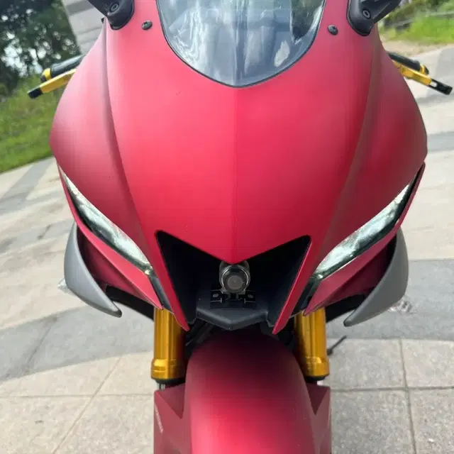 야마하 yzf r3 19년 풀튜닝 레드와인 팝니다