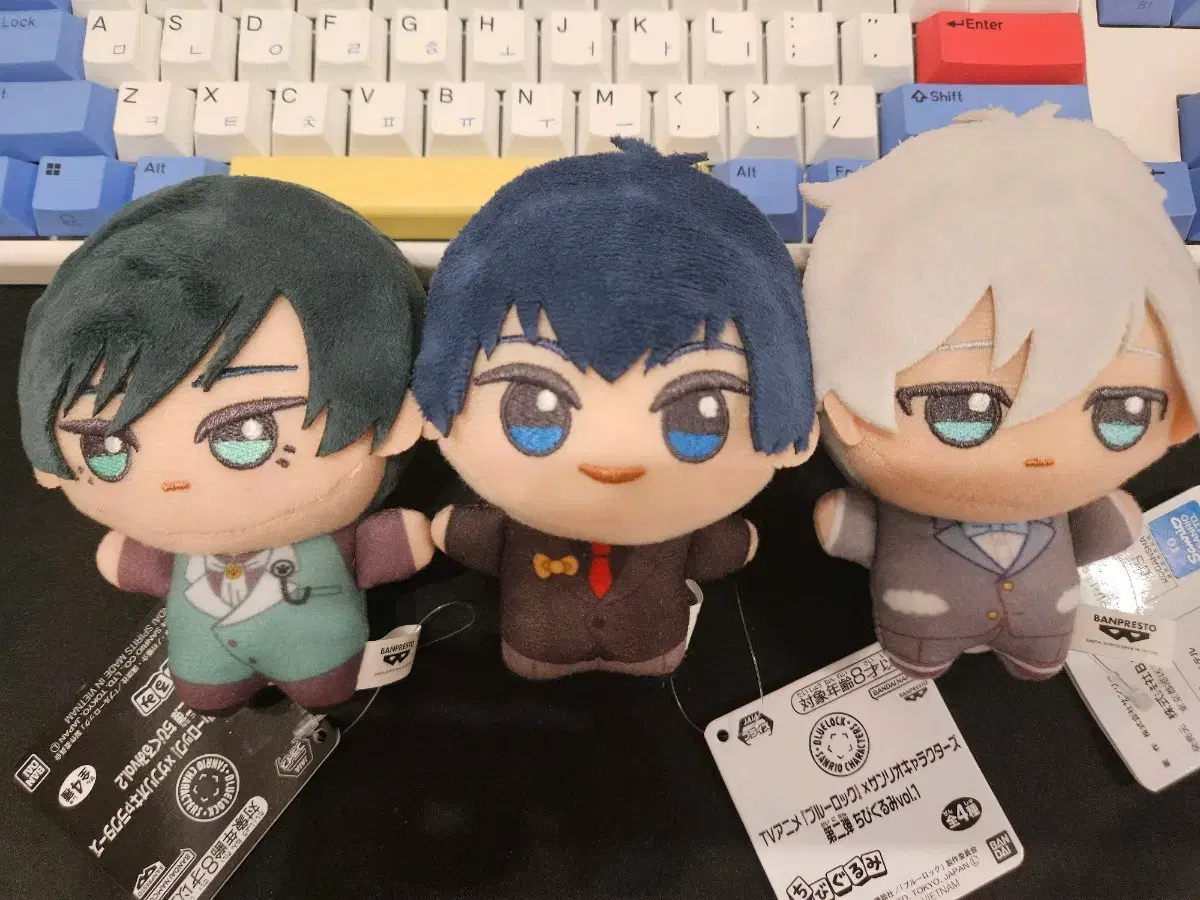 BLUELOCK Rin Nagi Sanrio Collaboration Chibigurumi Nui