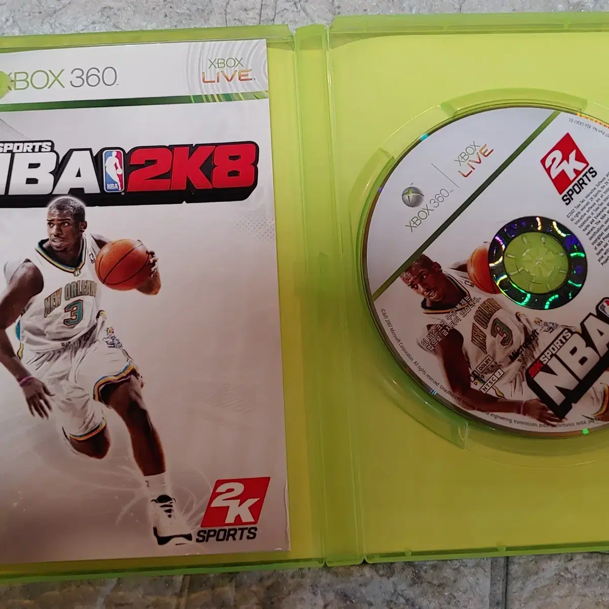 [XBOX360] nba2k8 정발