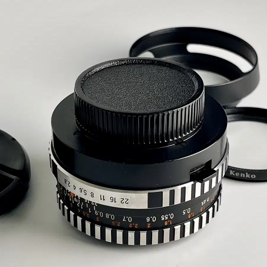 칼자이스 제냐 테사 tessar 50mm f2.8 지브라버전 m42마운트