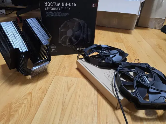 녹투아 NH-D15 DUAL FAN 신품급 급처..