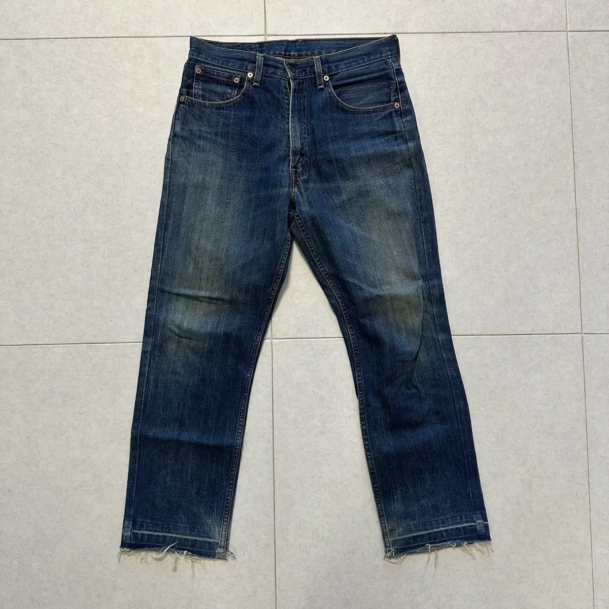 [size 32] Levi's 503 W32 L34 Medium Blue Denim Pants