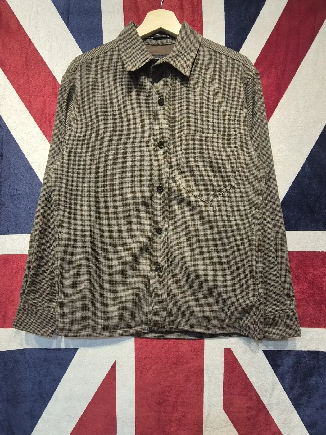 [95] Zara Wool Check Shirt / Southern