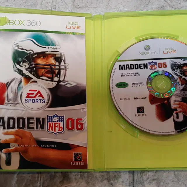 [XBOX360]  매든(MADDEN) 06 정발