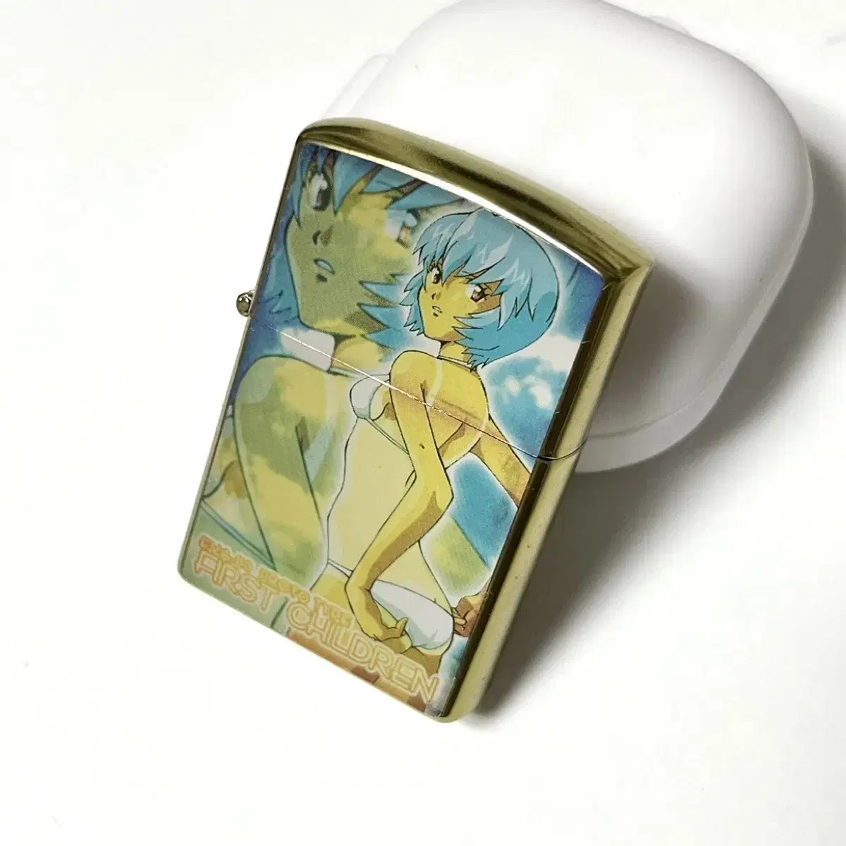 Today only this price<Evangelion Bishoujo lay Asuka School Uniform Classic Metal Zippo Lighter