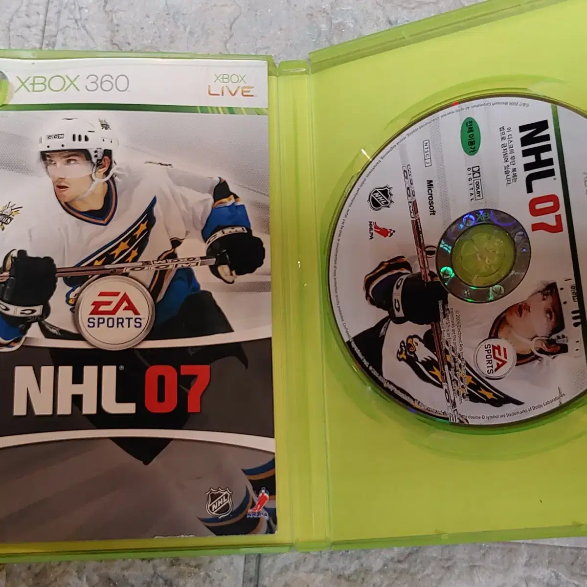 [XBOX360]  nhl07 정발