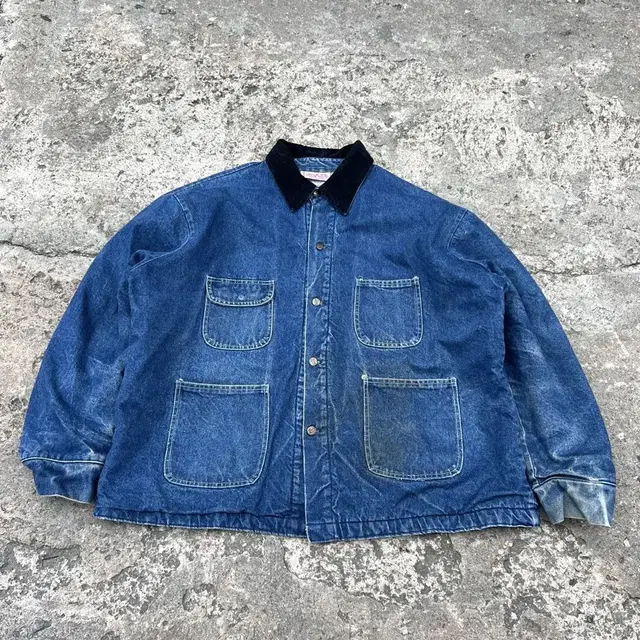 1990s BOB BARKER DENIM 블랭킷데님초어자켓