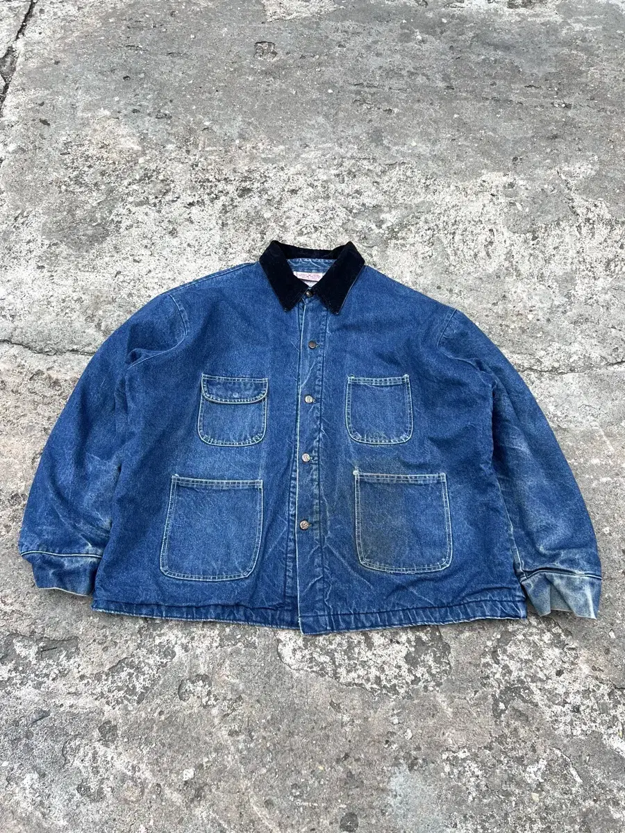 1990s BOB BARKER DENIM 블랭킷데님초어자켓