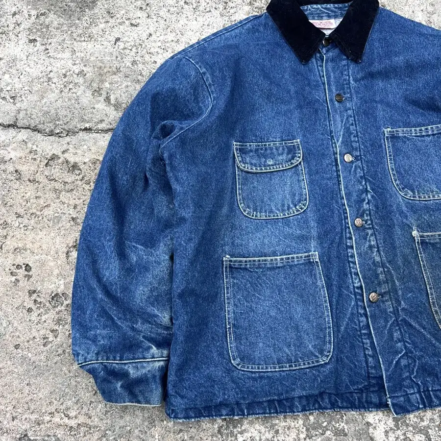 1990s BOB BARKER DENIM 블랭킷데님초어자켓