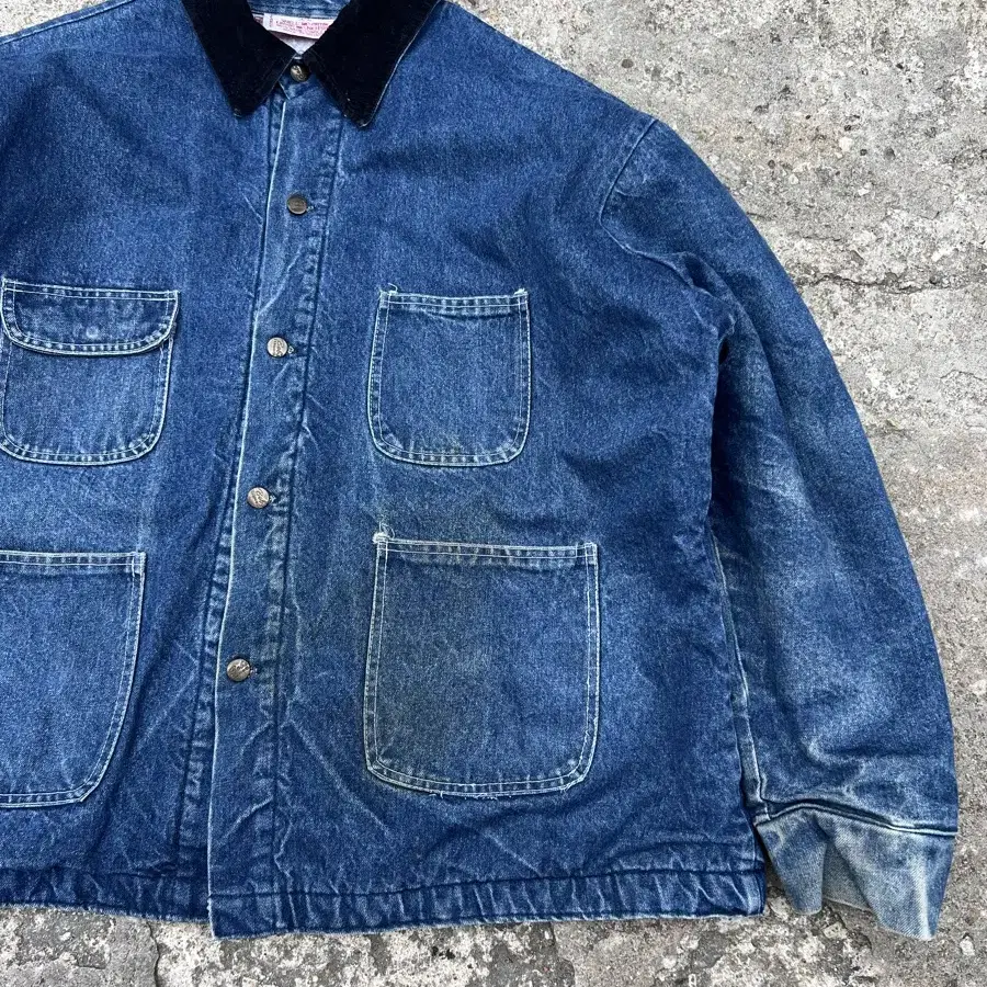 1990s BOB BARKER DENIM 블랭킷데님초어자켓