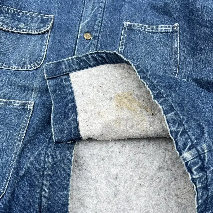 1990s BOB BARKER DENIM 블랭킷데님초어자켓