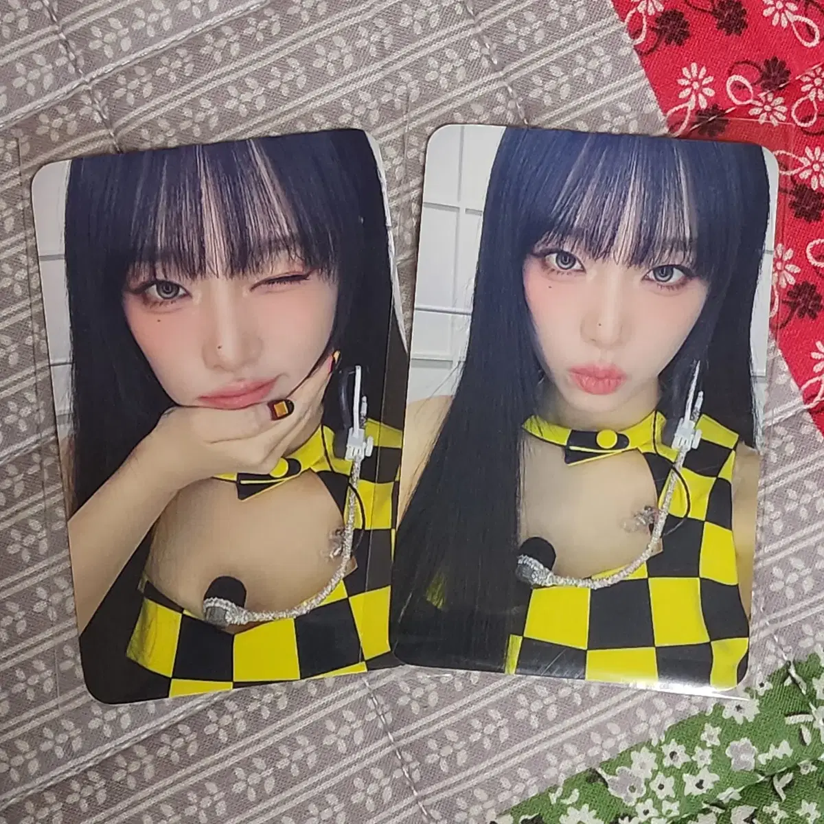 Yena Choi Nemonemo with muu offline Fansa Entry pre-order benefit Photocard