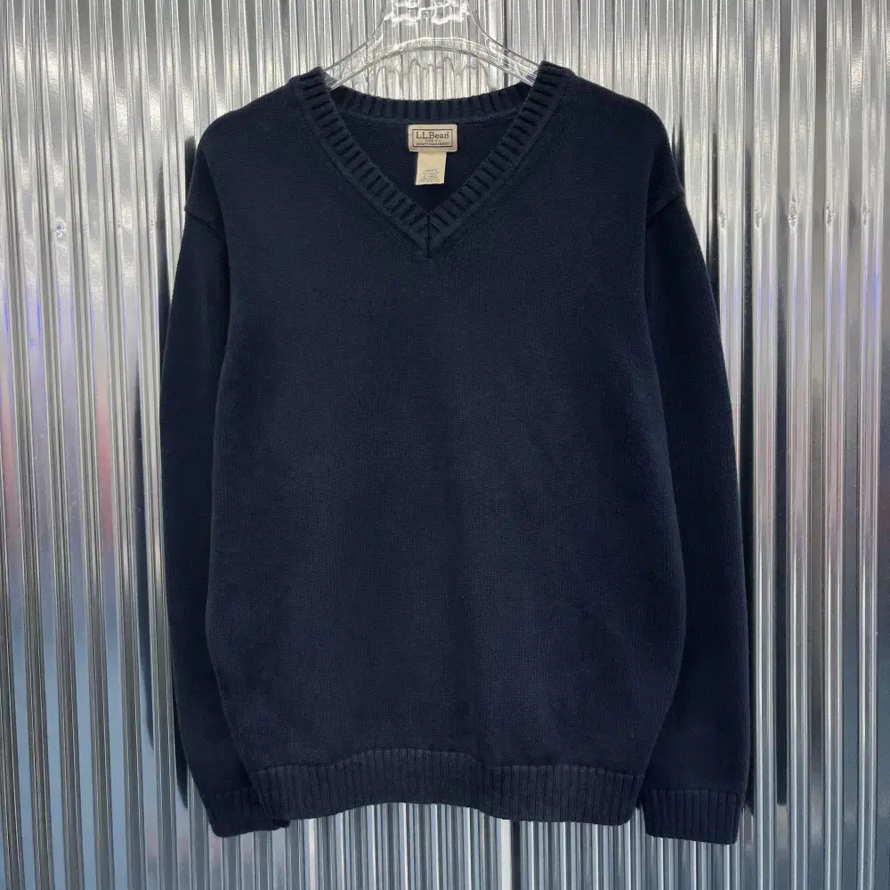 L Elvin Heavy Cotton V-Neck Knit (Domestic L) I878