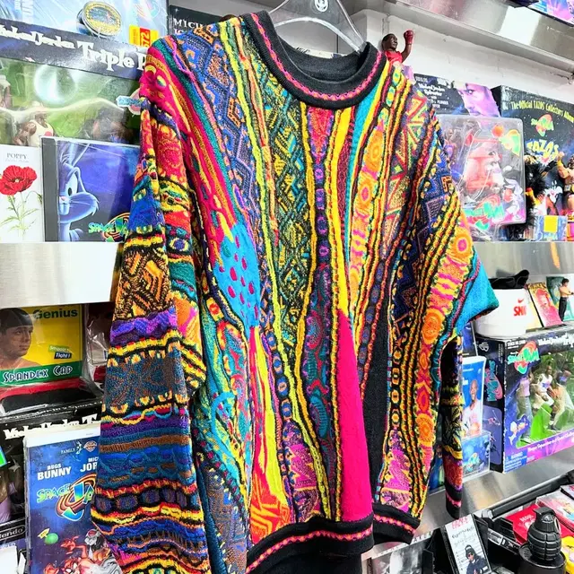 쿠지 케이블 니트 COOGI VTG CABLE KNIT