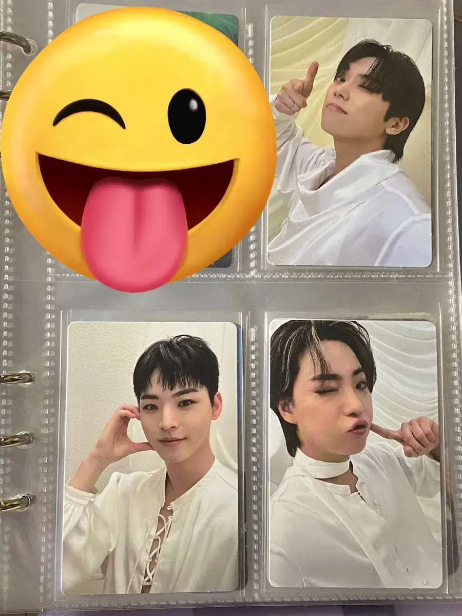 ONF Bamamon Gongbang Photocard hyojin e-tion Min Kyun