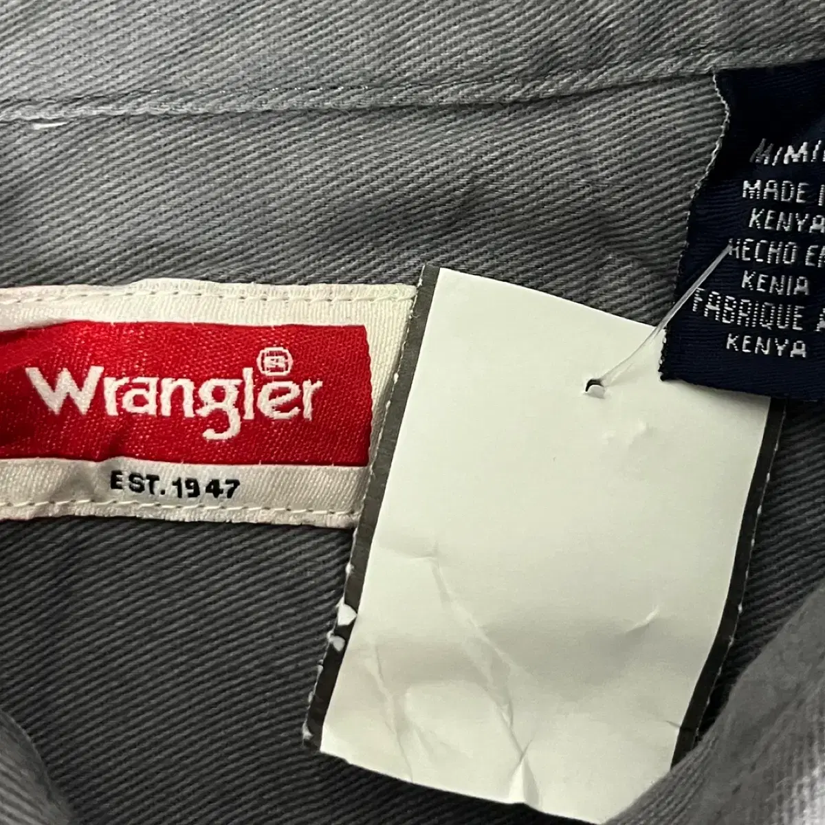 [WRANGLER] 랭글러 투포켓 워크셔츠 (새상품)