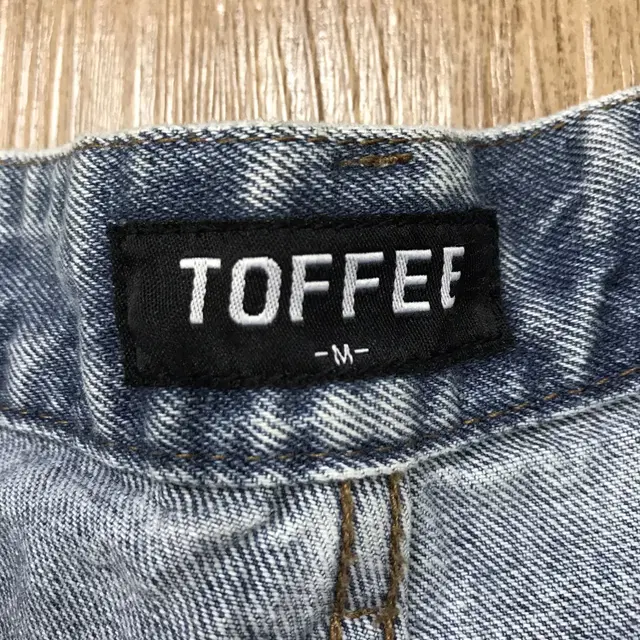 토피 TOFFEE 원턱 플리츠 데님청바지 [M]