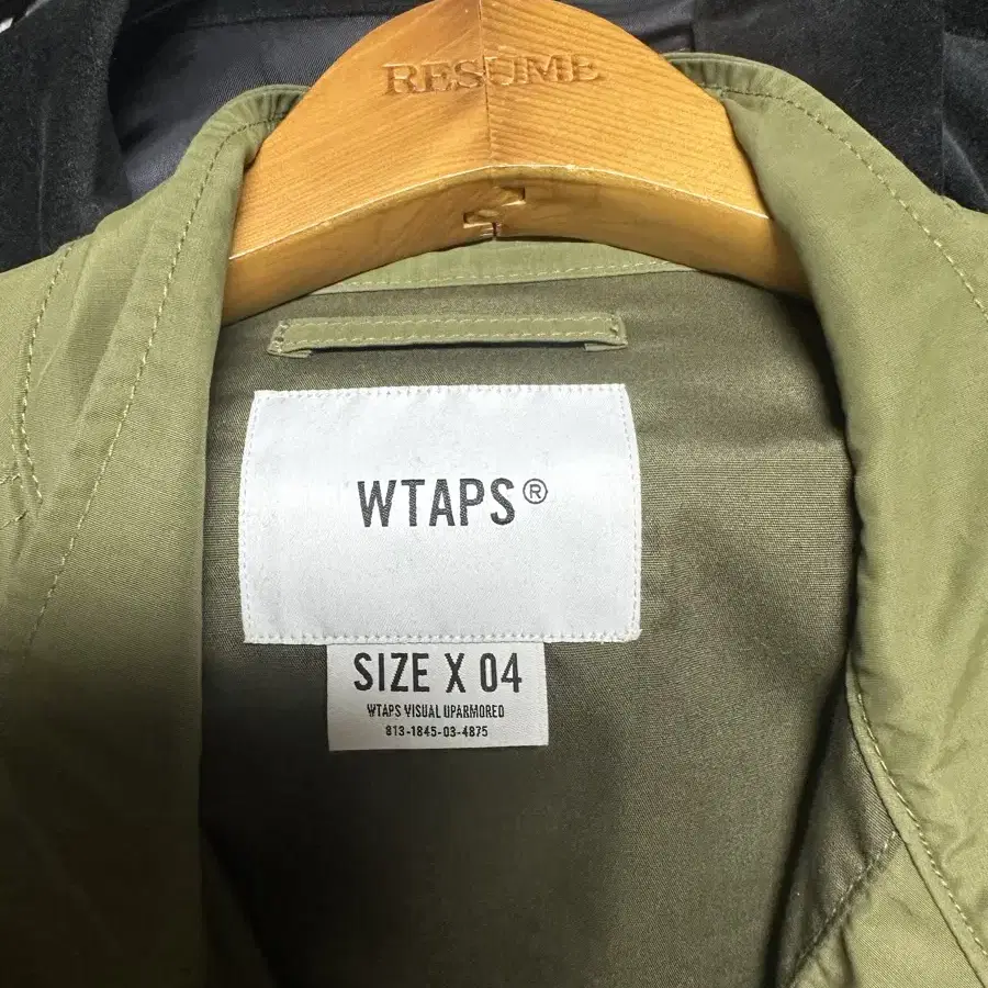 Wtaps 더블탭스 20aw 모듈라 자켓 올리브 xl