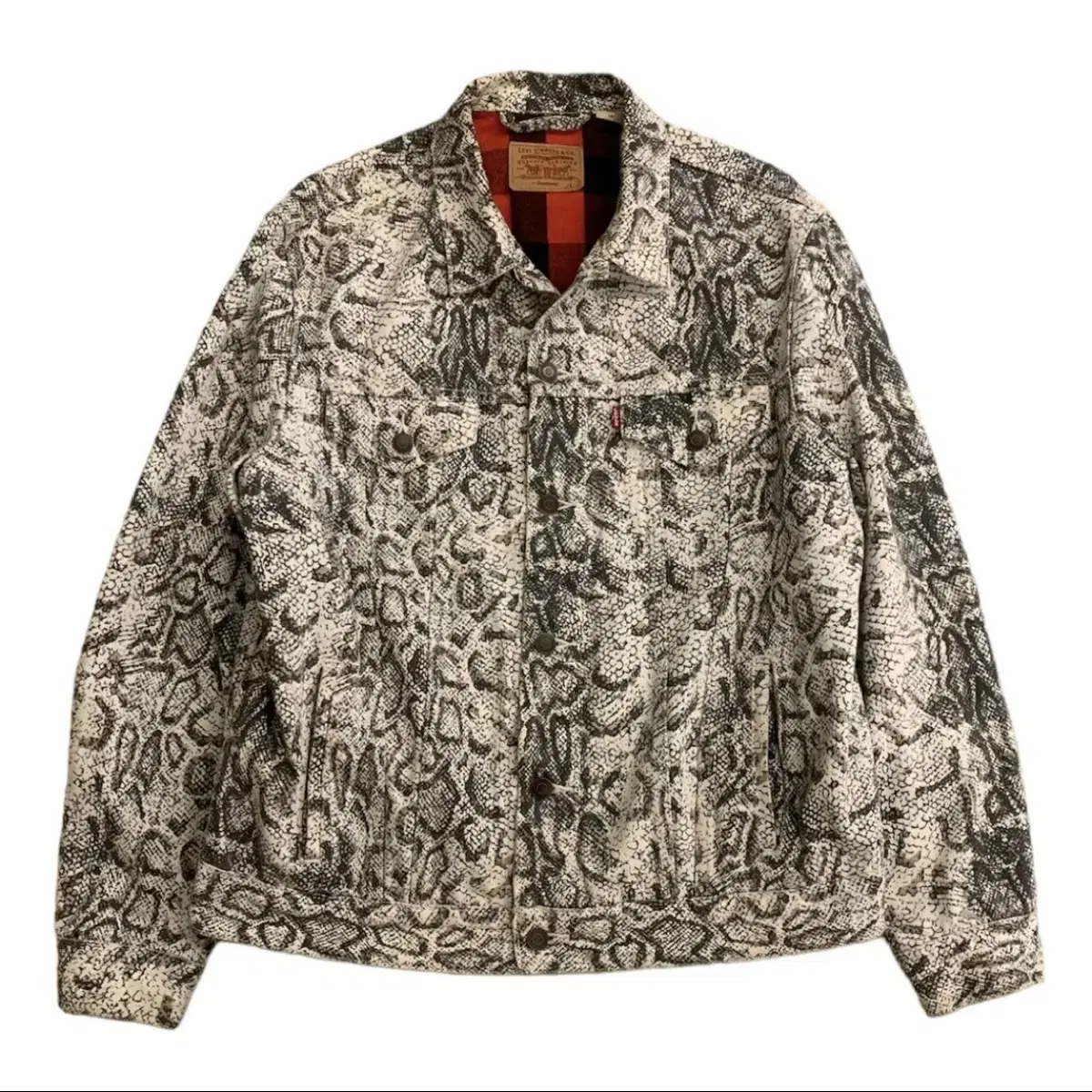 Genuine) Supreme x Levi's Python Trekker Jacket