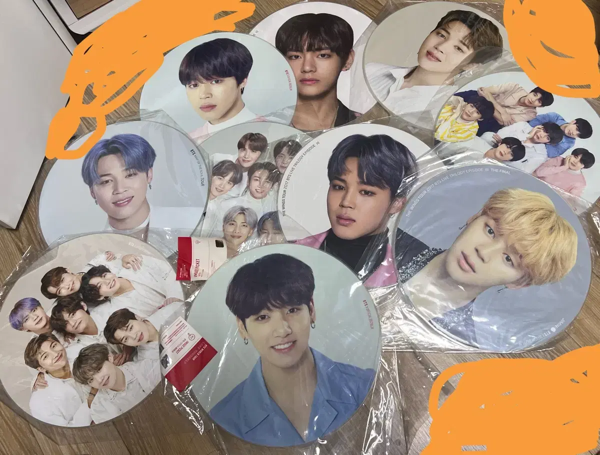 Bangtan concert image picket wts