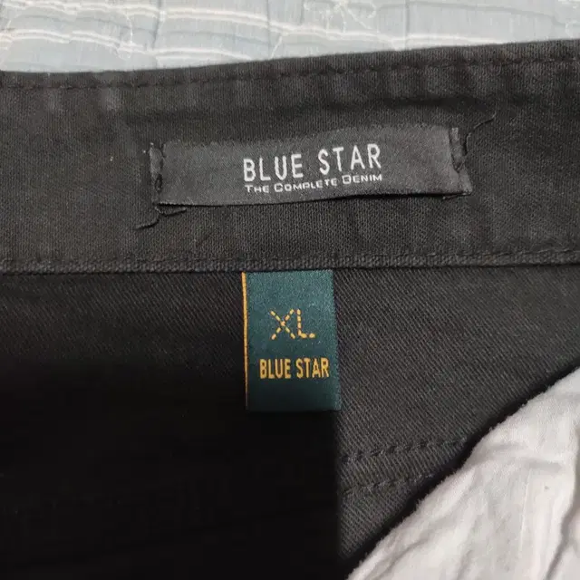 BLUE STAR 블랙면바지 XL