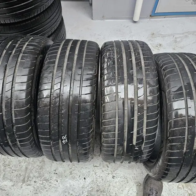 245/45R18 벤츠, BMW 순정 런플랫타이어 4본