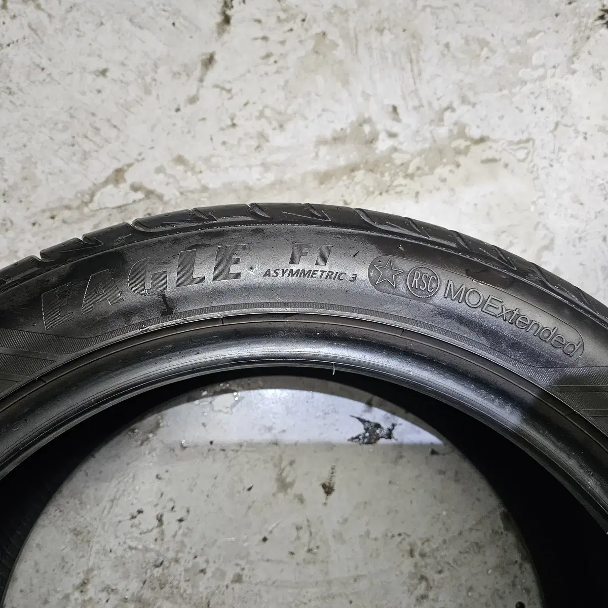 245/45R18 벤츠, BMW 순정 런플랫타이어 1본