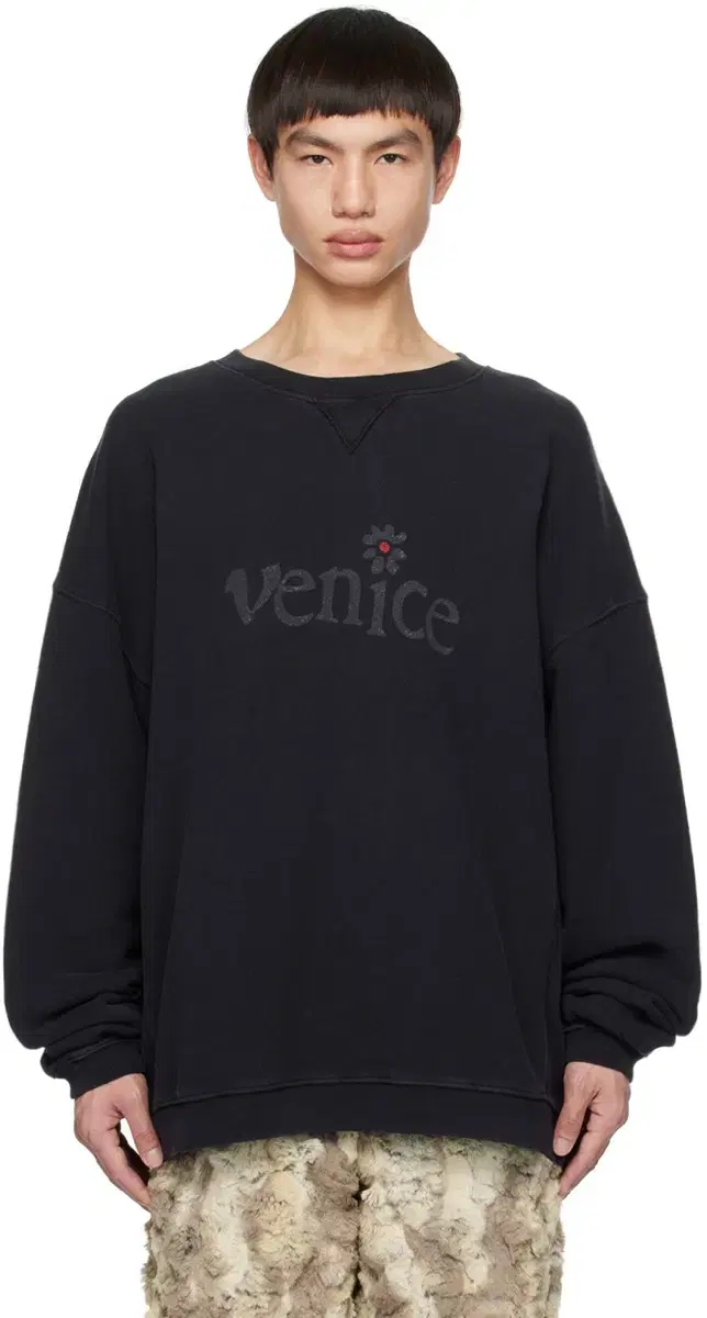 [L] ERL Venice logo sweatshirts