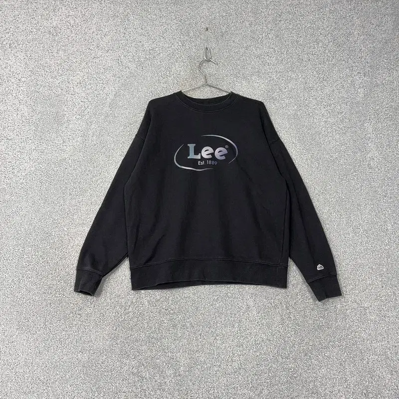 LEE Lee Vintage Printed Black Sweatshirt Man to Man L