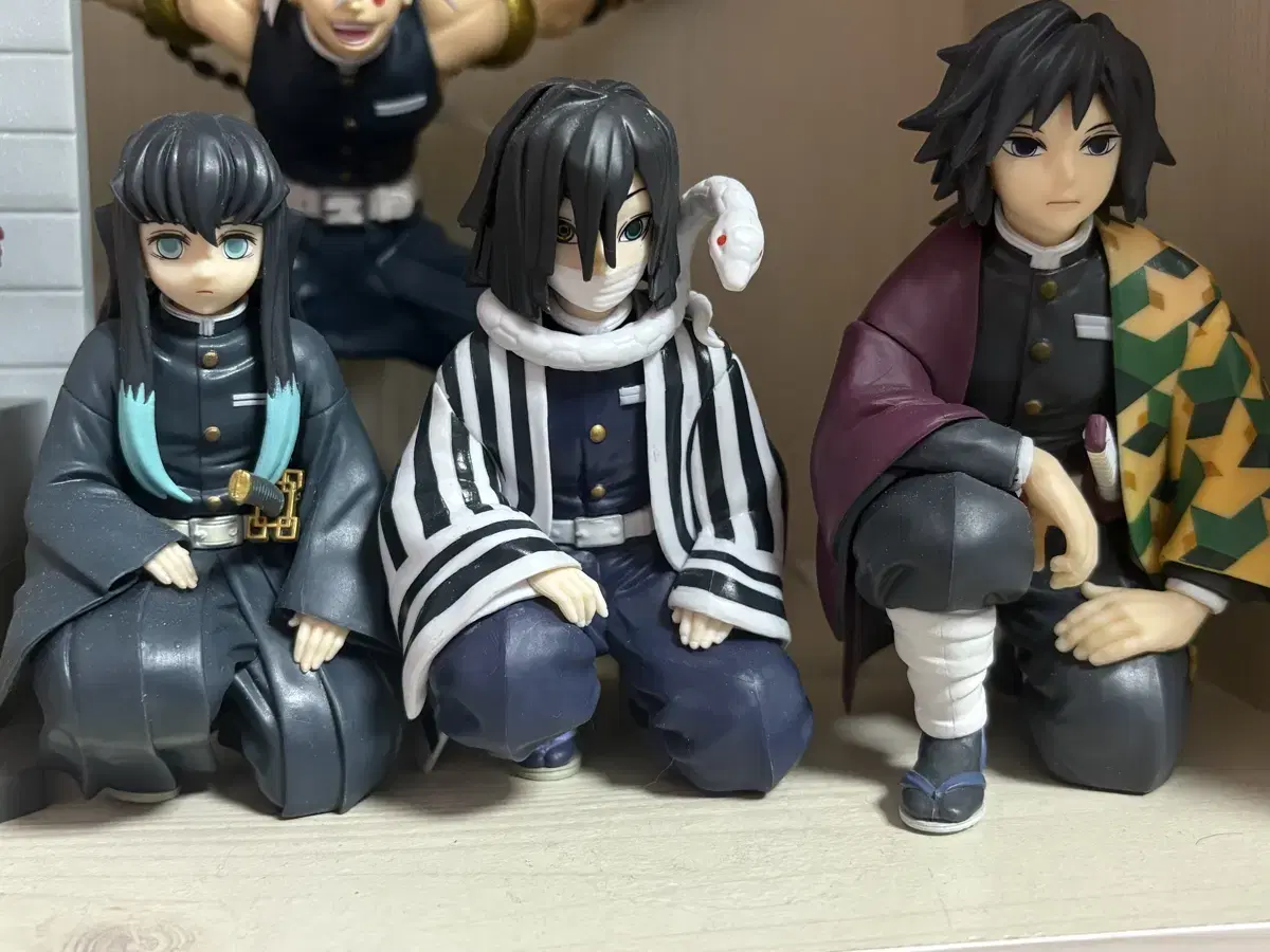 Demon Slayer Sega Zuu Gathering Figures Muichiro, Iguro, and Kiyuu in Bulk