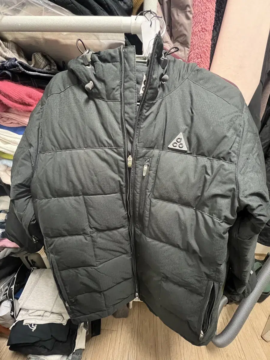 acg Hooded padded jacket size M sells