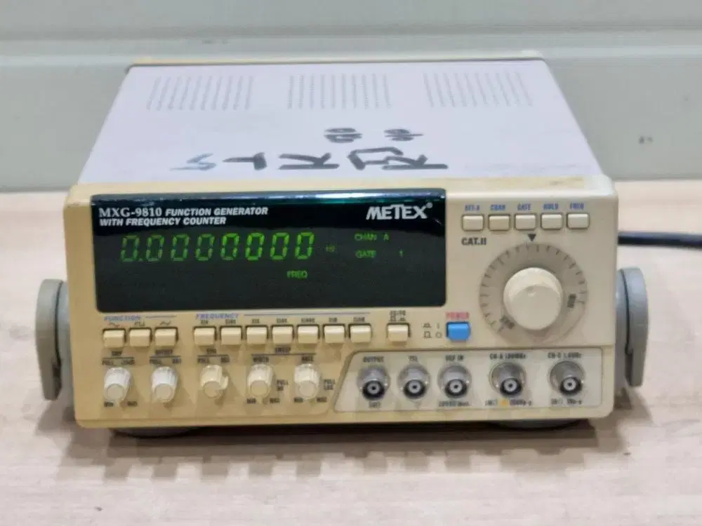 METEX MXG-9810 함수발생기