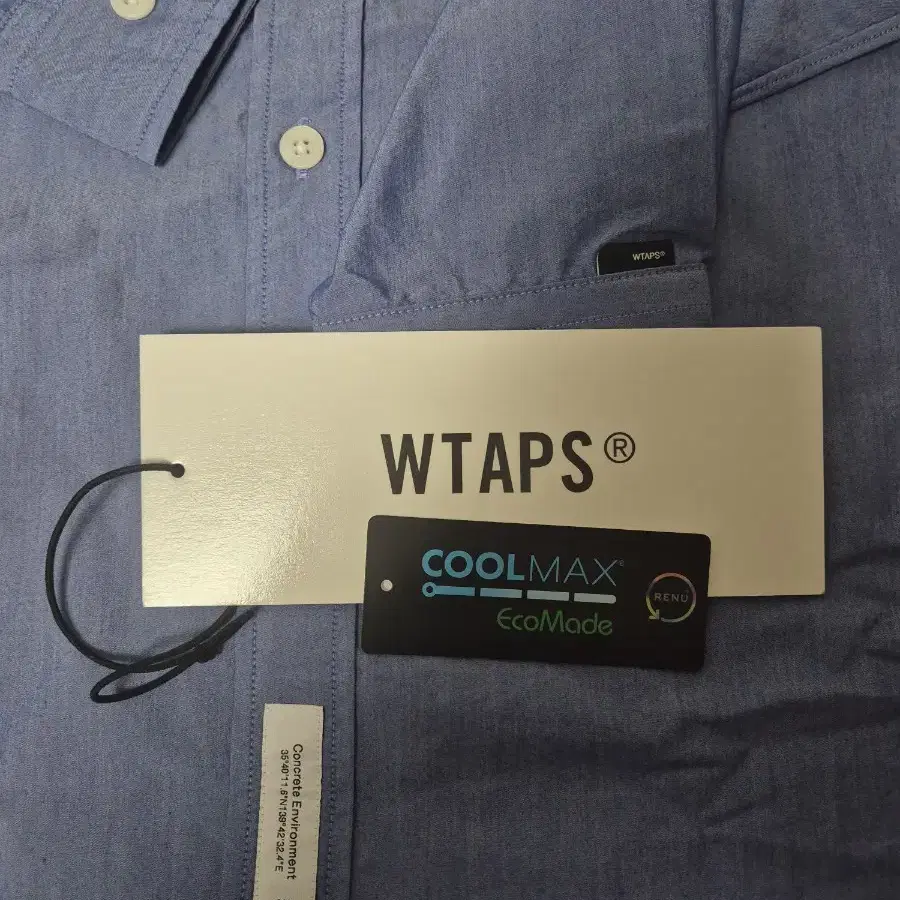 더블탭스 23AW BD SHIRTS COOLMAX