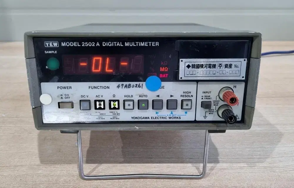 YEW 2502A Digital Multimeter 멀티미터