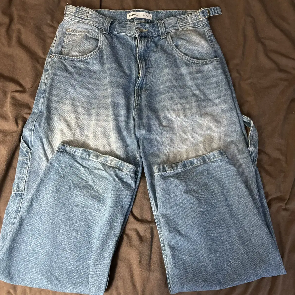 [32] BERSHKA Carpenter Exhaust Denim Pants