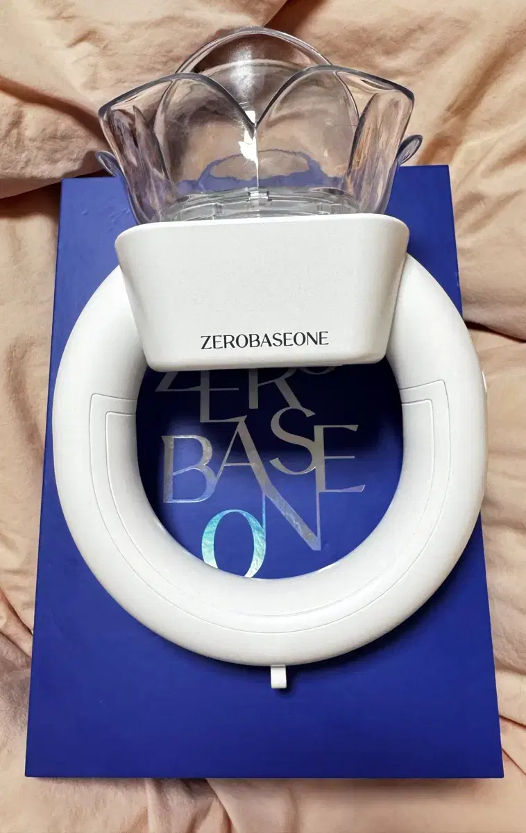 Zerobaseone Rose Ring Jebaewon Lightstick + Gap Ramen Photocard